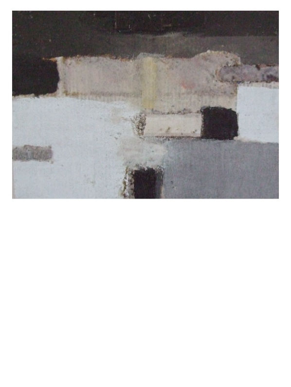 Peter de Vis, zonder titel, 2018, gemengde techniek op aquarelpapier, 30x40cm