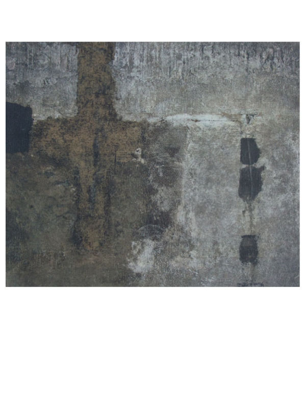 Peter de Vis, ruwe versie, 2012, gemengde techniek op papier, 26x32cm